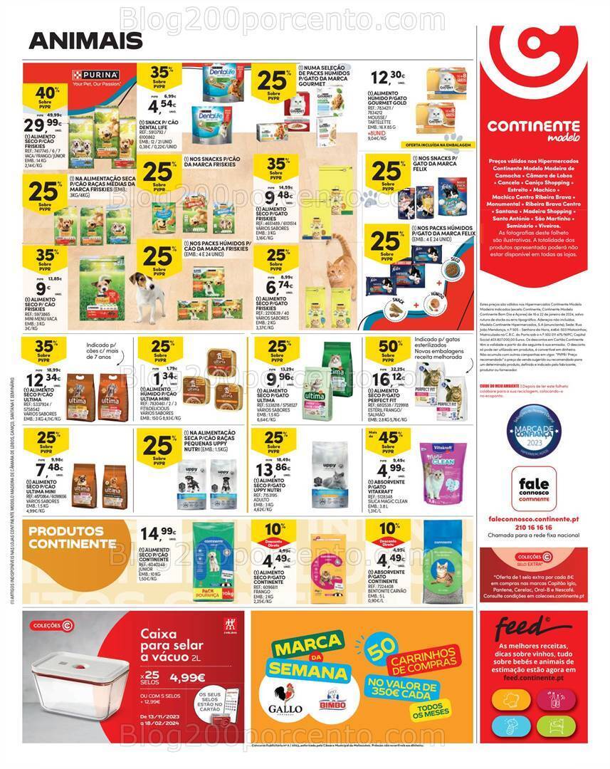 Antevisão Folheto CONTINENTE Madeira Promoções de 16 a 22 janeiro