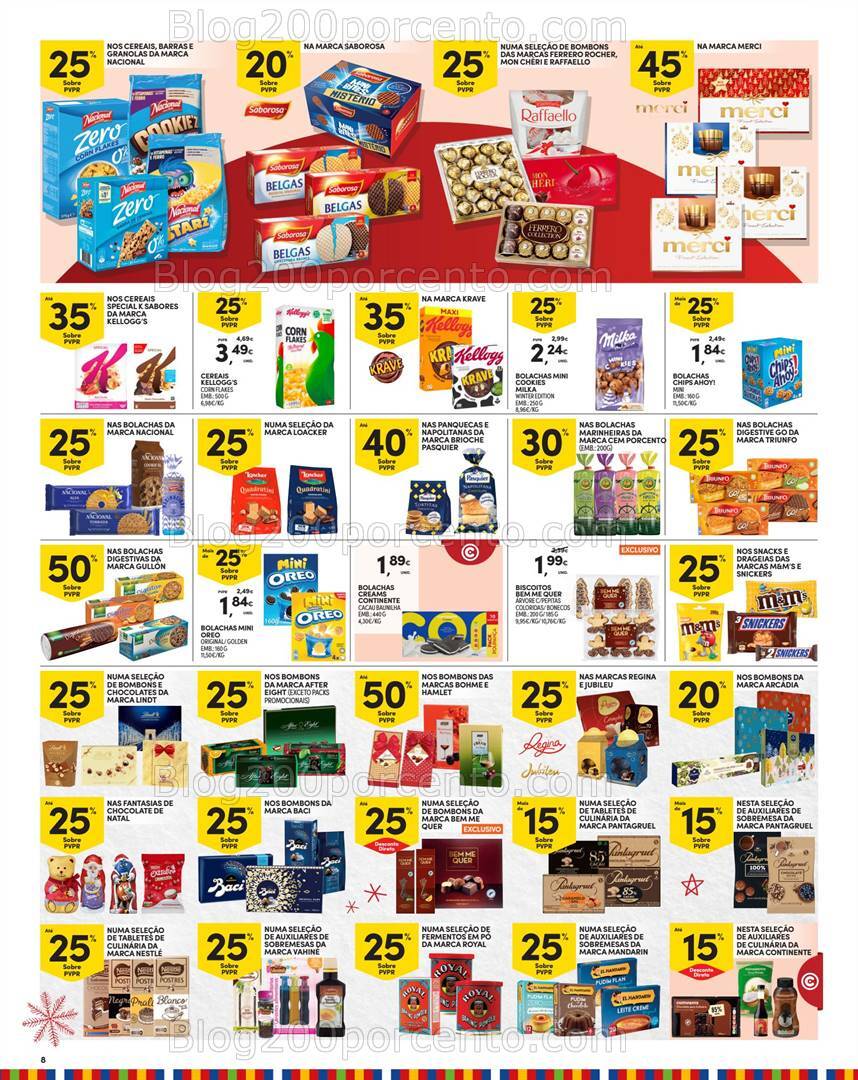 Antevisão Folheto CONTINENTE Madeira Promoções de 17 a 25 dezembro