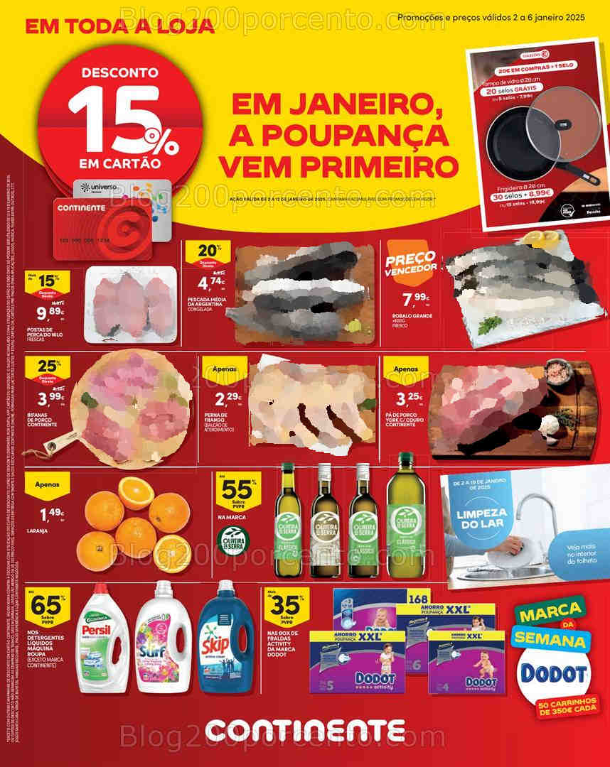 Antevisão Folheto CONTINENTE Madeira Promoções de 2 a 6 janeiro