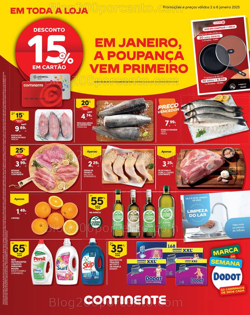 Antevisão Folheto CONTINENTE Madeira Promoções de 2 a 6 janeiro