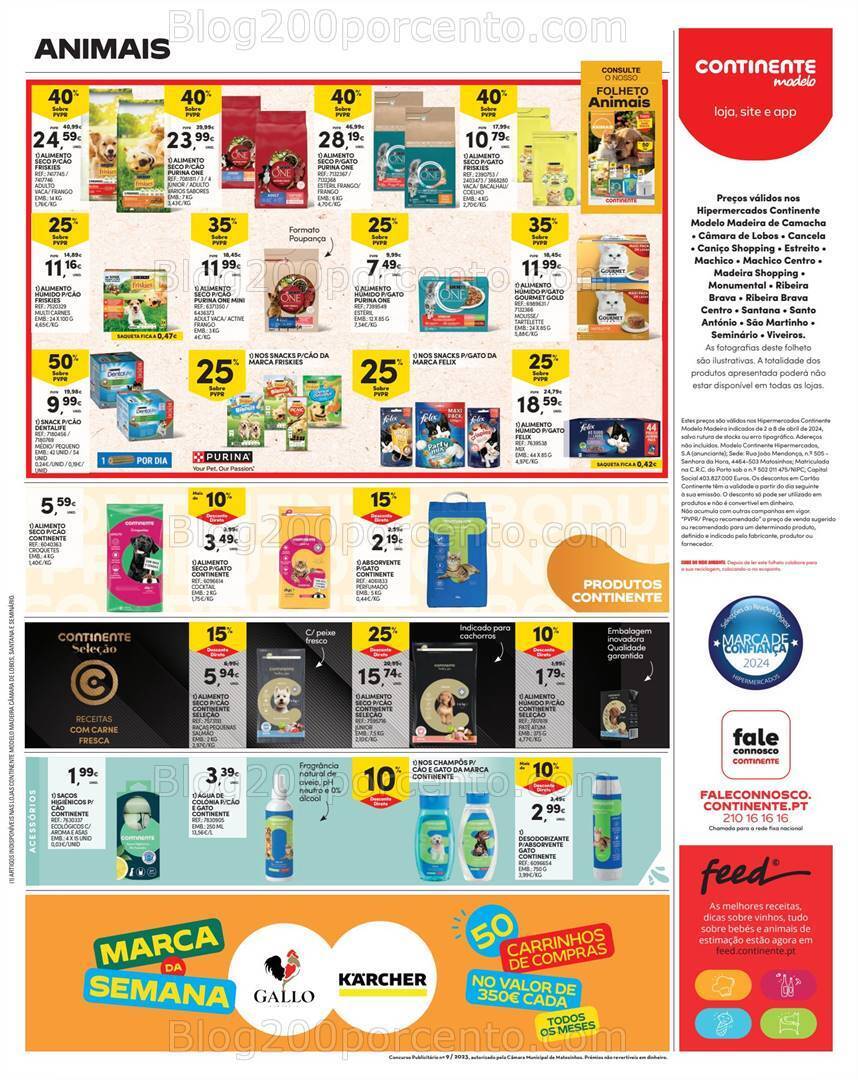 Antevisão Folheto CONTINENTE Madeira Promoções de 2 a 8 abril