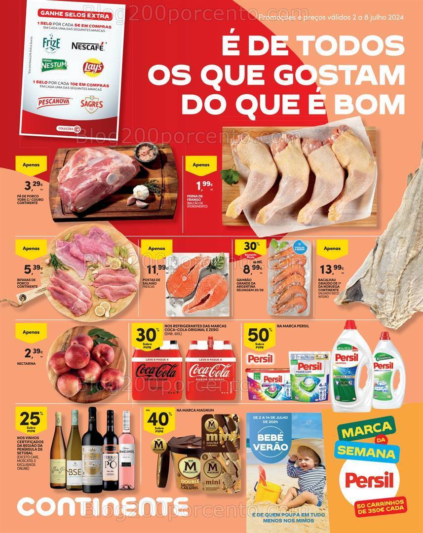 Antevisão Folheto CONTINENTE Madeira Promoções de 2 a 8 julho