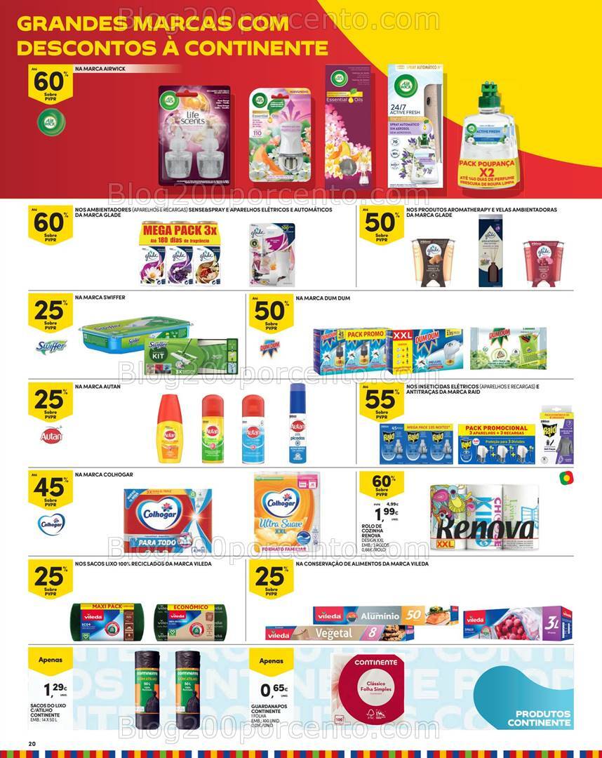 Antevisão Folheto CONTINENTE Madeira Promoções de 20 a 26 agosto