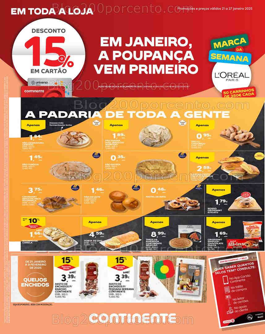 Antevisão Folheto CONTINENTE Madeira Promoções de 21 a 27 janeiro