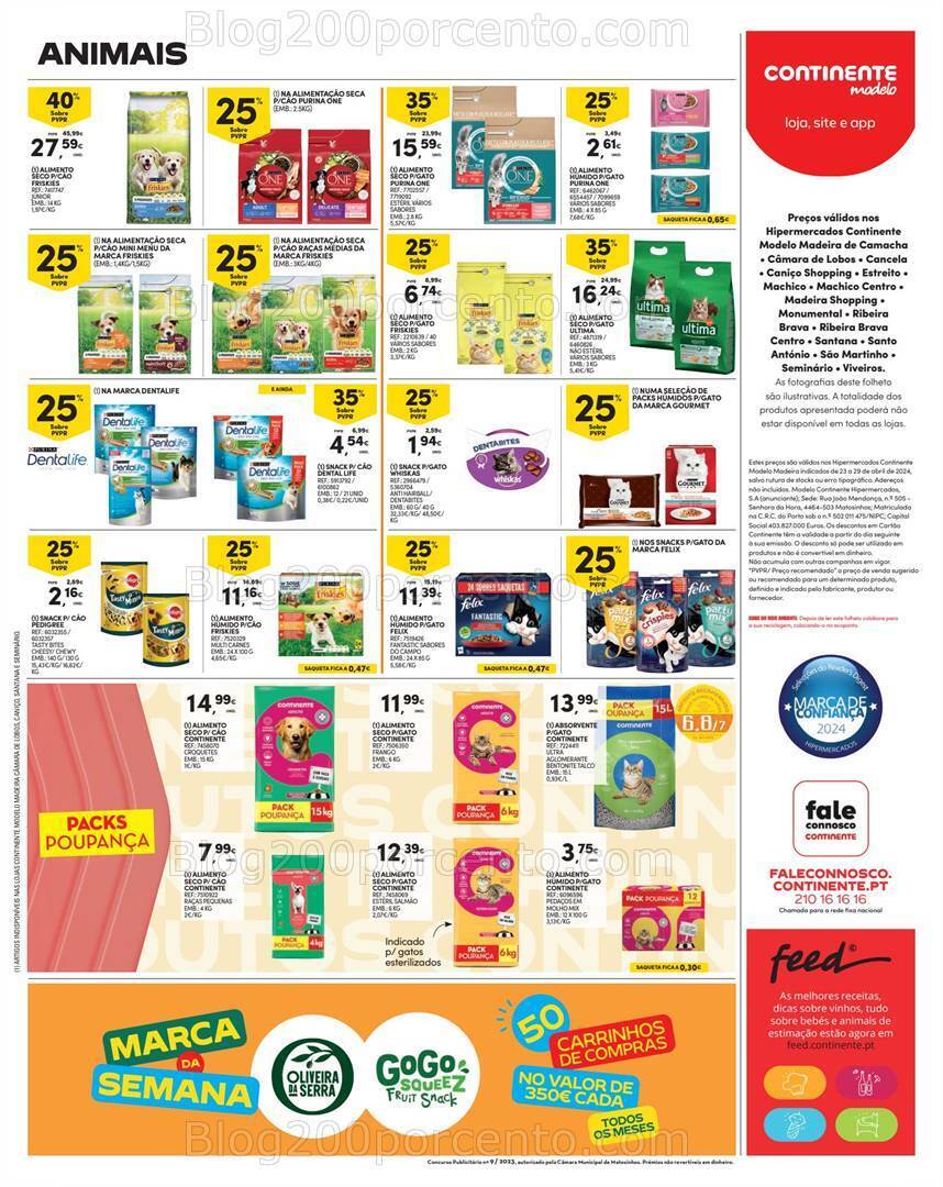 Antevisão Folheto CONTINENTE Madeira Promoções de 23 a 29 abril