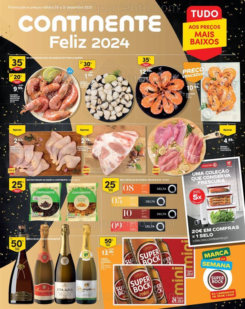Antevisão Folheto CONTINENTE Madeira Promoções de 26 a 31 dezembro