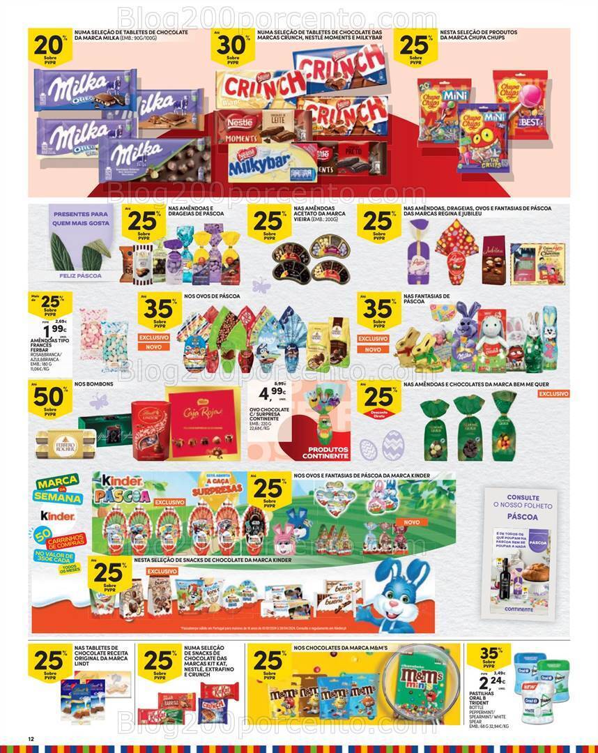 Antevisão Folheto CONTINENTE Madeira Promoções de 26 março a 1 abril