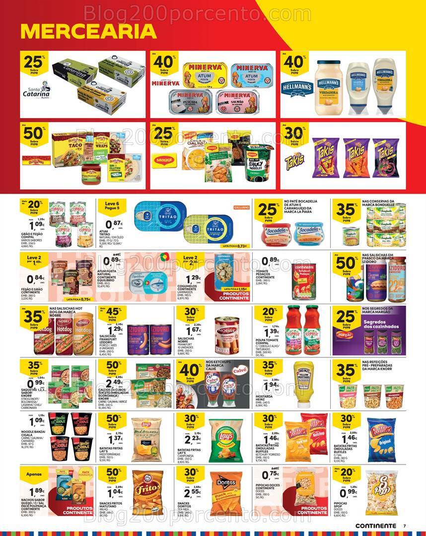 Antevisão Folheto CONTINENTE Madeira Promoções de 27 agosto a 2 setembro