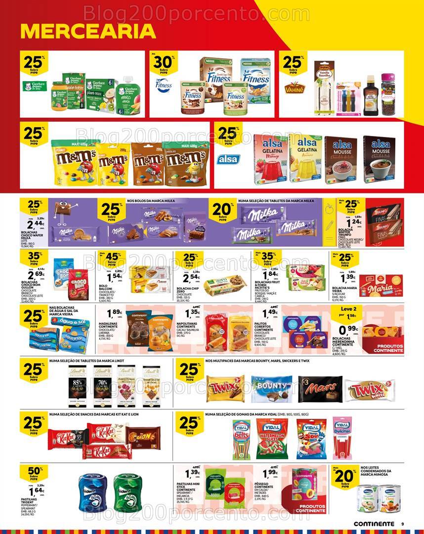 Antevisão Folheto CONTINENTE Madeira Promoções de 27 agosto a 2 setembro