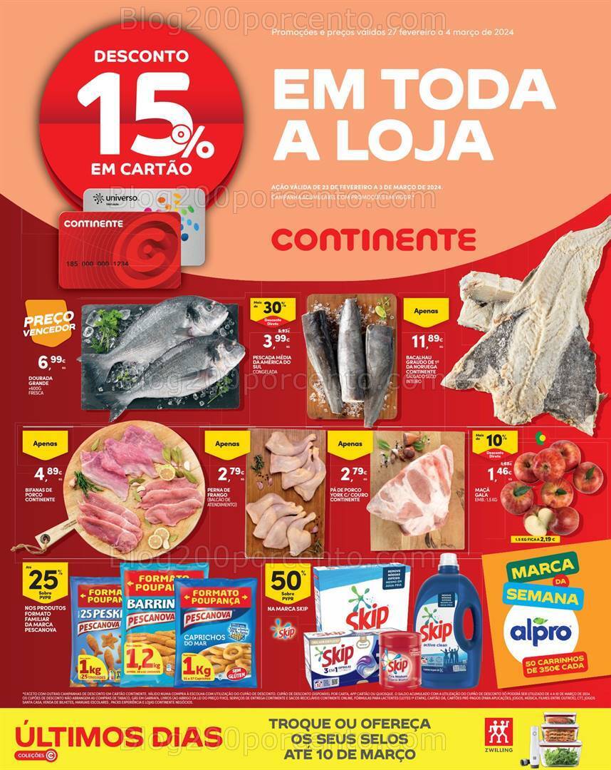 Antevisão Folheto CONTINENTE Madeira Promoções de 27 fevereiro a 4 março