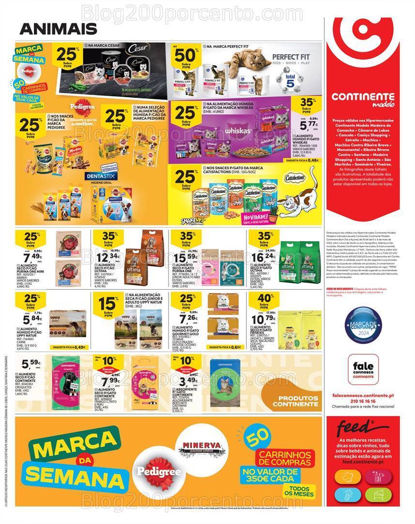 Antevisão Folheto CONTINENTE Madeira Promoções de 30 abril a 6 maio