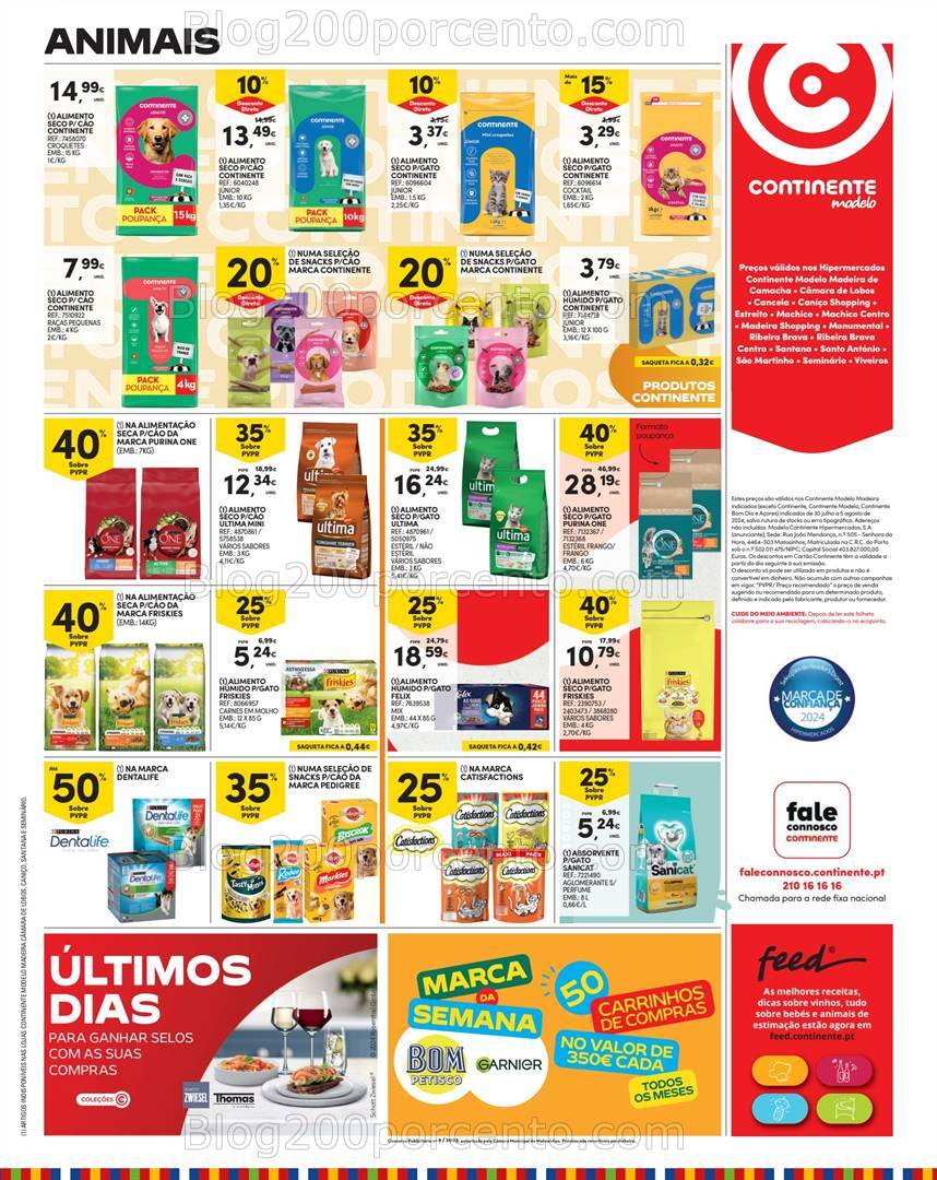 Antevisão Folheto CONTINENTE Madeira Promoções de 30 julho a 5 agosto