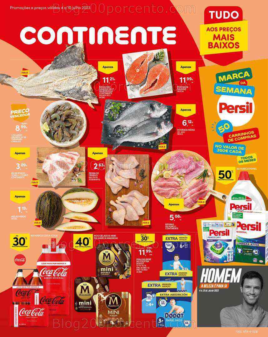 Antevisão Folheto CONTINENTE Madeira Promoções de 4 a 10 julho