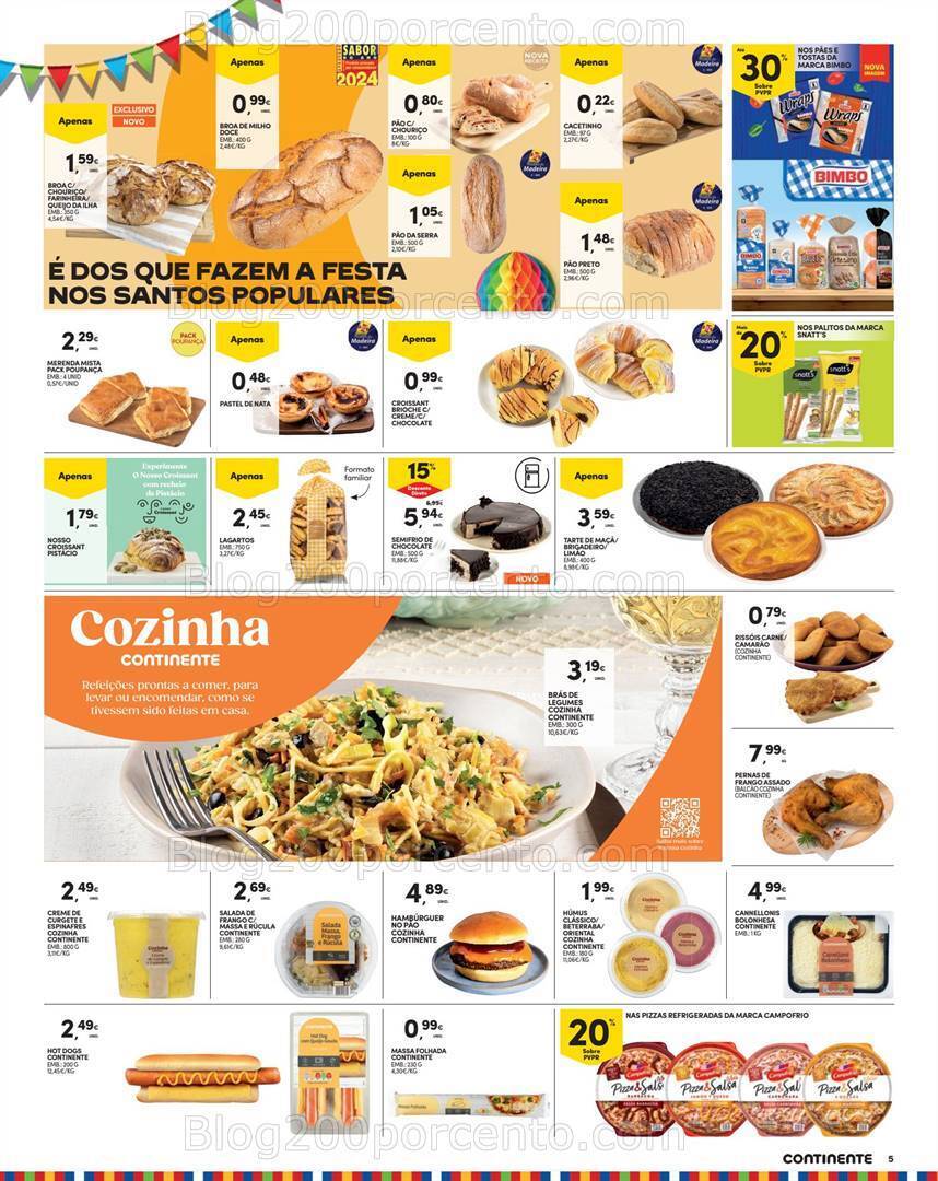 Antevisão Folheto CONTINENTE Madeira Promoções de de 4 a 11 junho