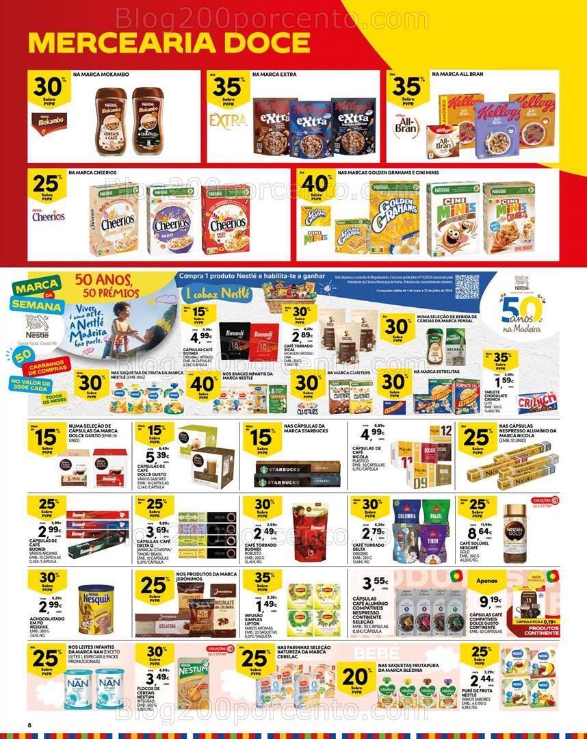 Antevisão Folheto CONTINENTE Madeira Promoções de de 4 a 11 junho