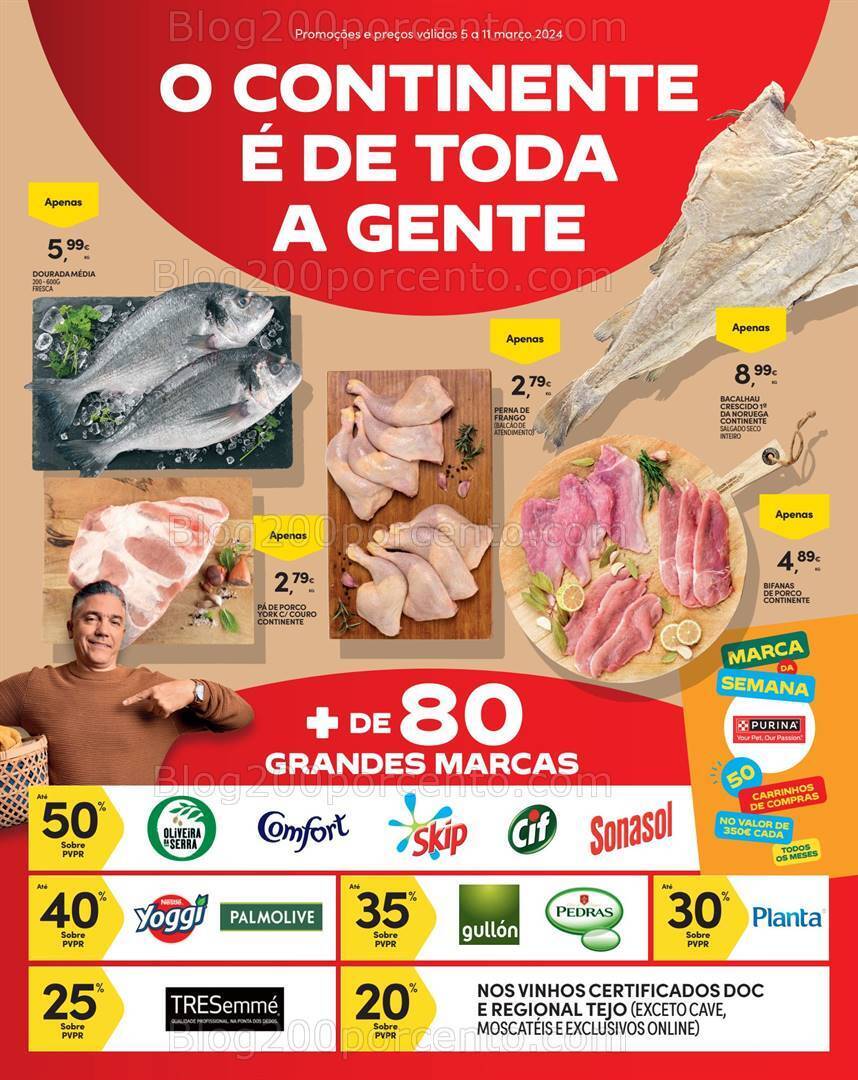 Antevisão Folheto CONTINENTE Madeira Promoções de 5 a 11 março