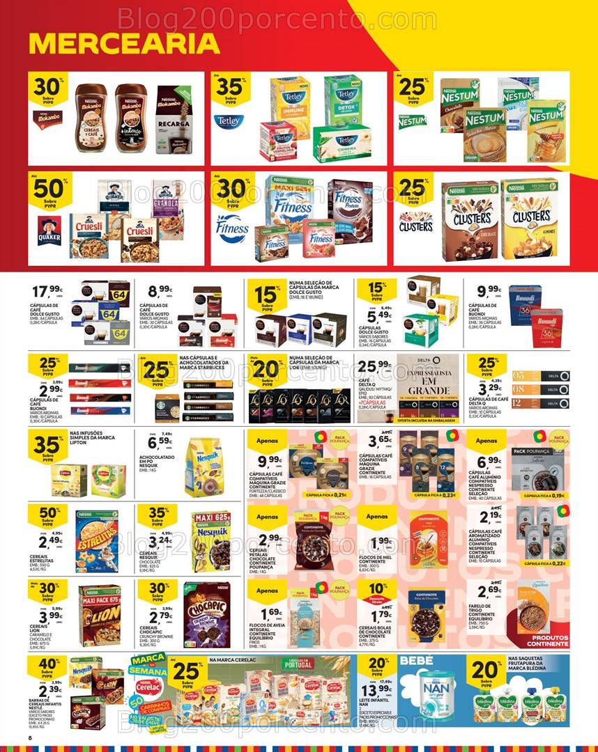 Antevisão Folheto CONTINENTE Madeira Promoções de 6 a 12 agosto