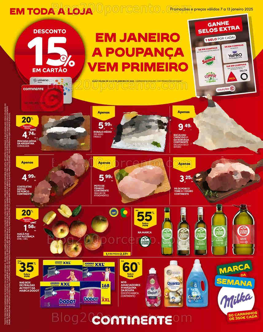 Antevisão Folheto CONTINENTE Madeira Promoções de 7 a 13 janeiro