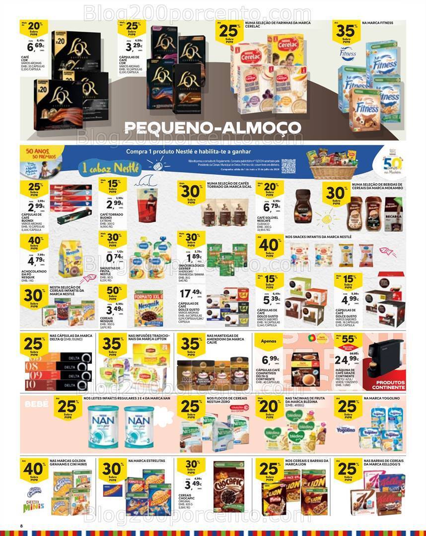 Antevisão Folheto CONTINENTE Madeira Promoções de 7 a 13 maio