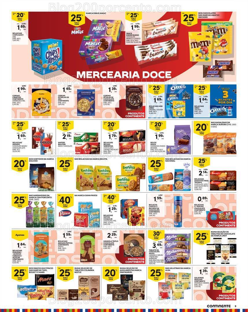 Antevisão Folheto CONTINENTE Madeira Promoções de 7 a 13 maio