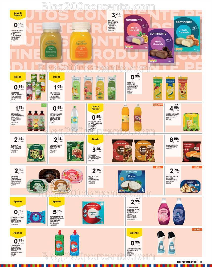 Antevisão Folheto CONTINENTE Madeira Promoções de 9 a 15 julho