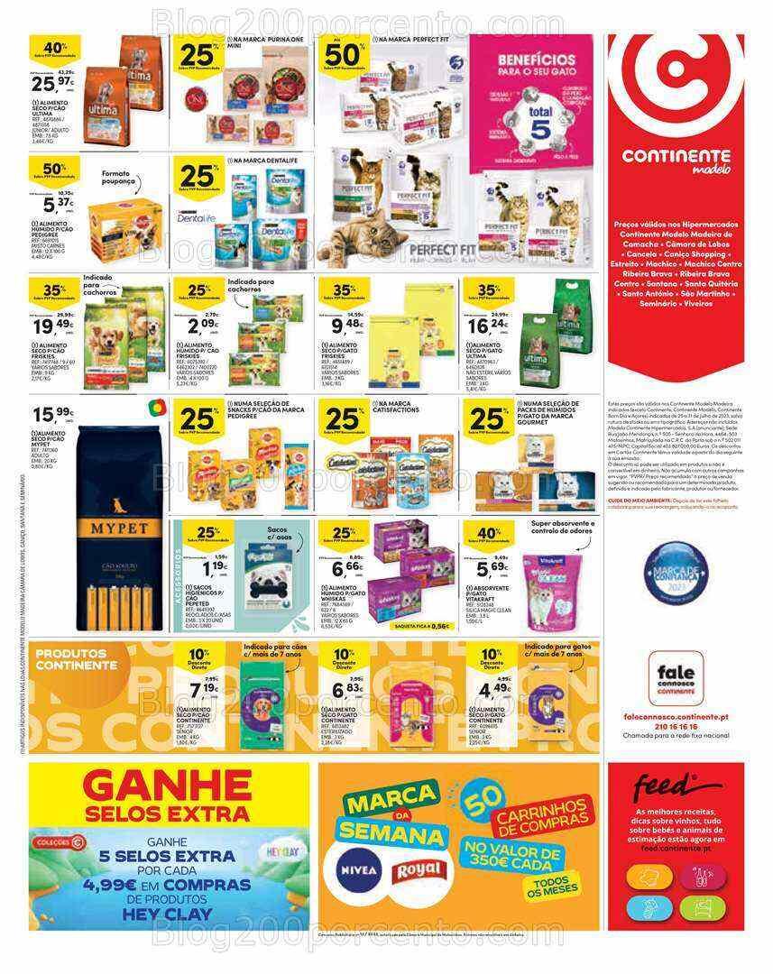 Antevisão Folheto CONTINENTE Madeira Promoções de 25 a 31 julho