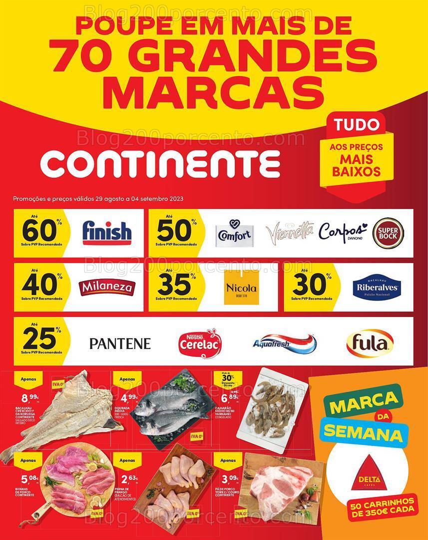 Antevisão Folheto CONTINENTE Madeira Promoções de 29 agosto a 4 setembro
