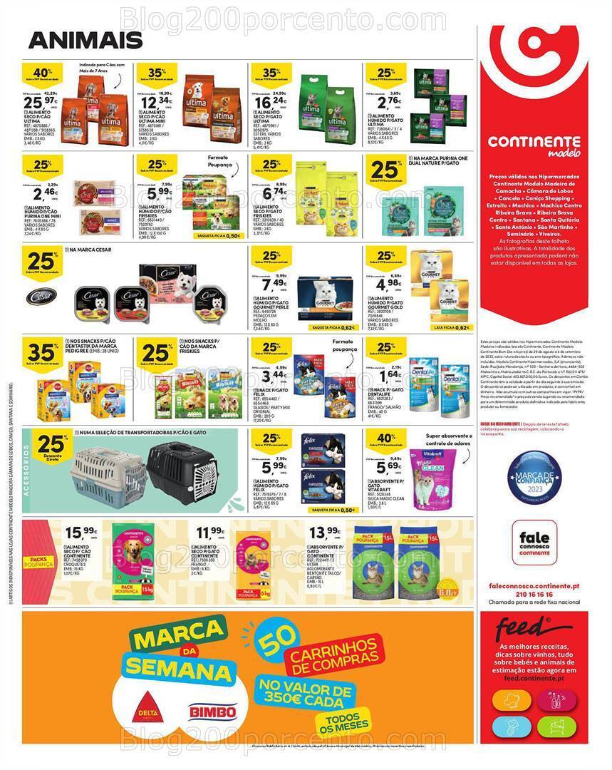 Antevisão Folheto CONTINENTE Madeira Promoções de 29 agosto a 4 setembro