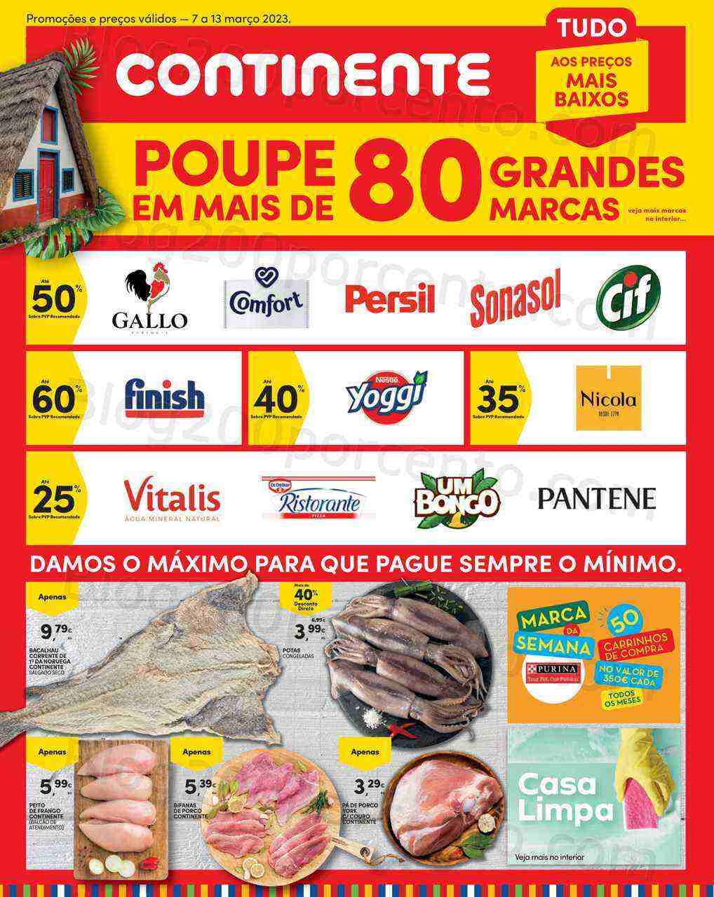 Antevisão Folheto CONTINENTE Madeira Promoções de 7 a 13 março