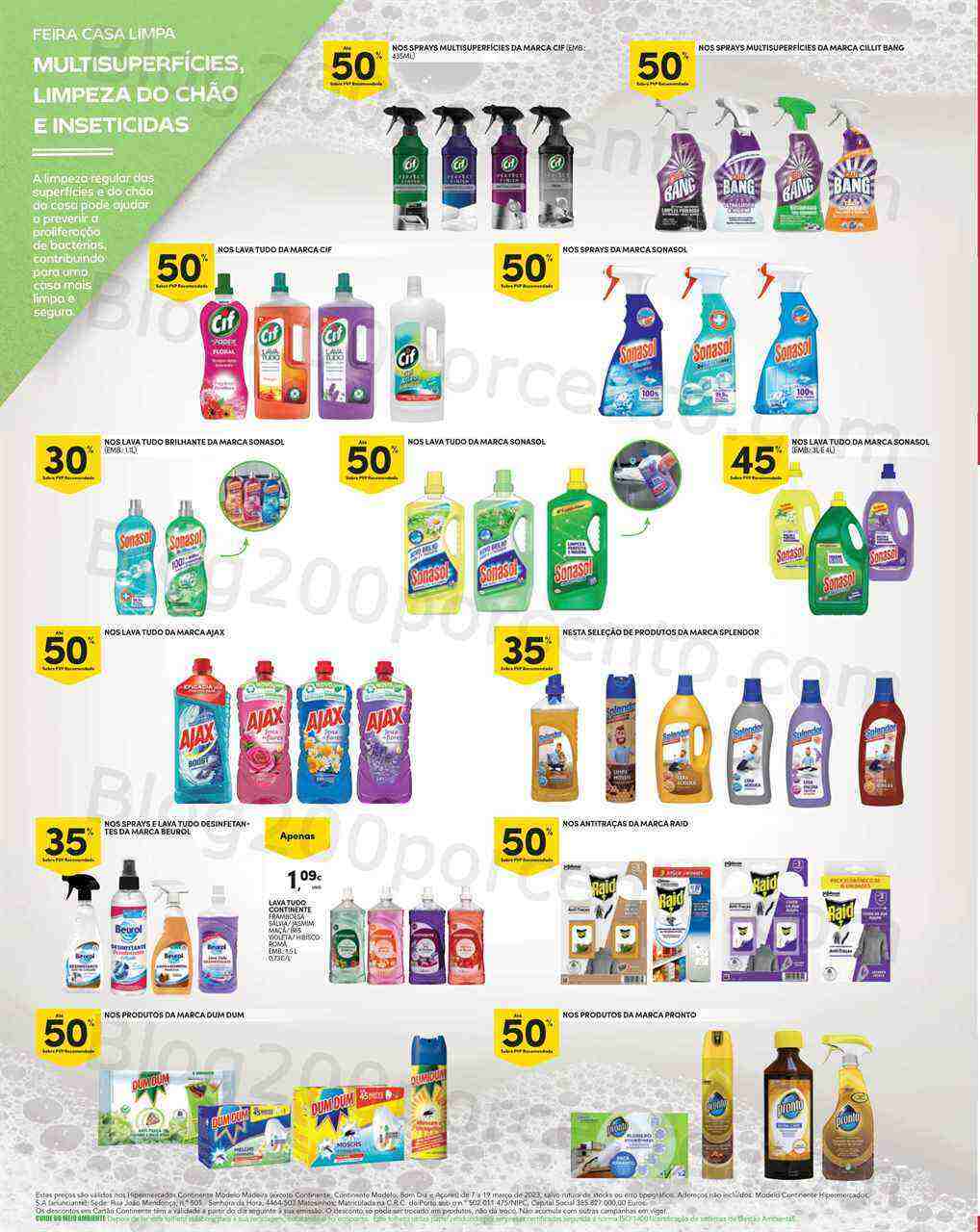 Antevisão Folheto CONTINENTE Madeira Promoções de 7 a 13 março