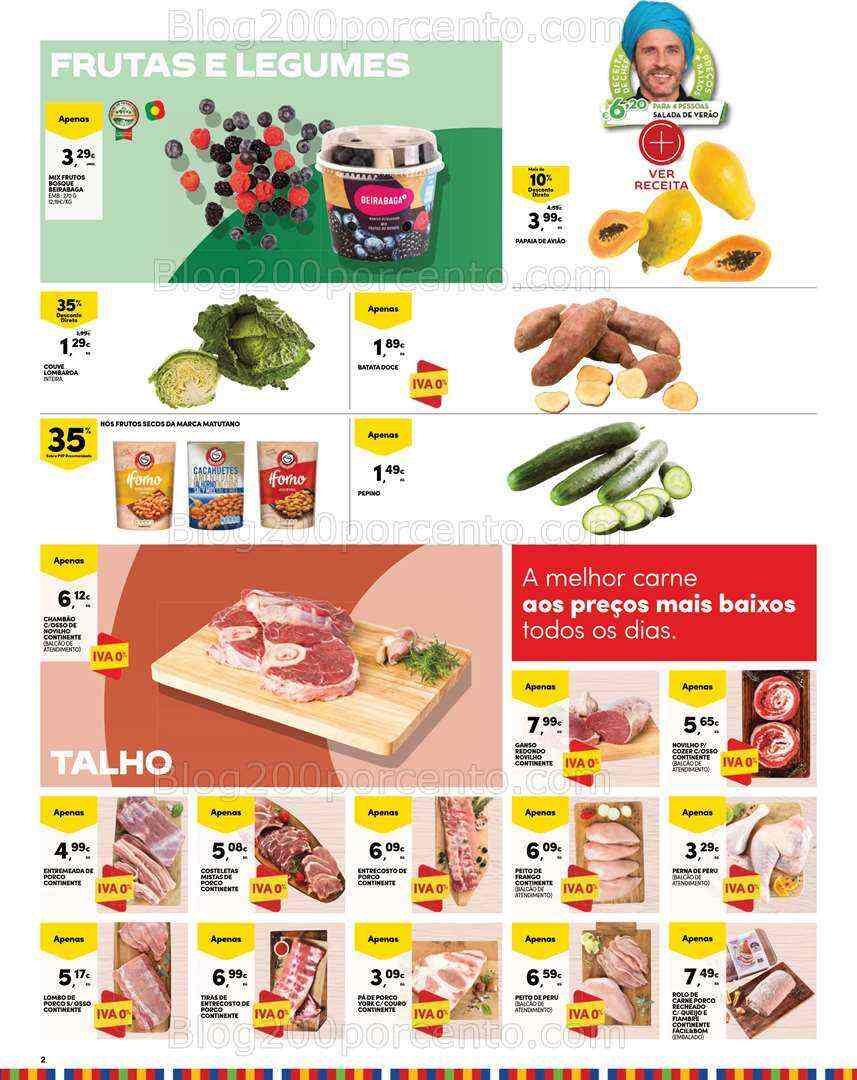 Antevisão Folheto CONTINENTE Madeira Promoções de 1 a 7 agosto