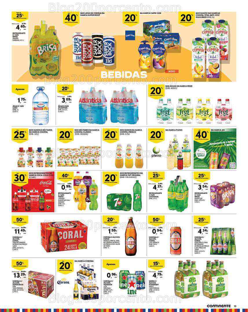 Antevisão Folheto CONTINENTE Madeira Promoções de 1 a 7 agosto