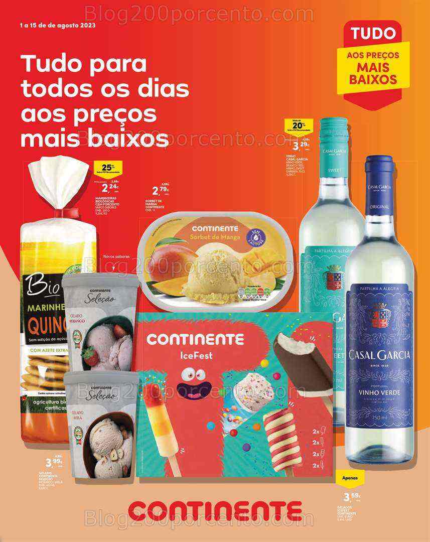 Antevisão Folheto CONTINENTE Madeira Promoções de 1 a 7 agosto