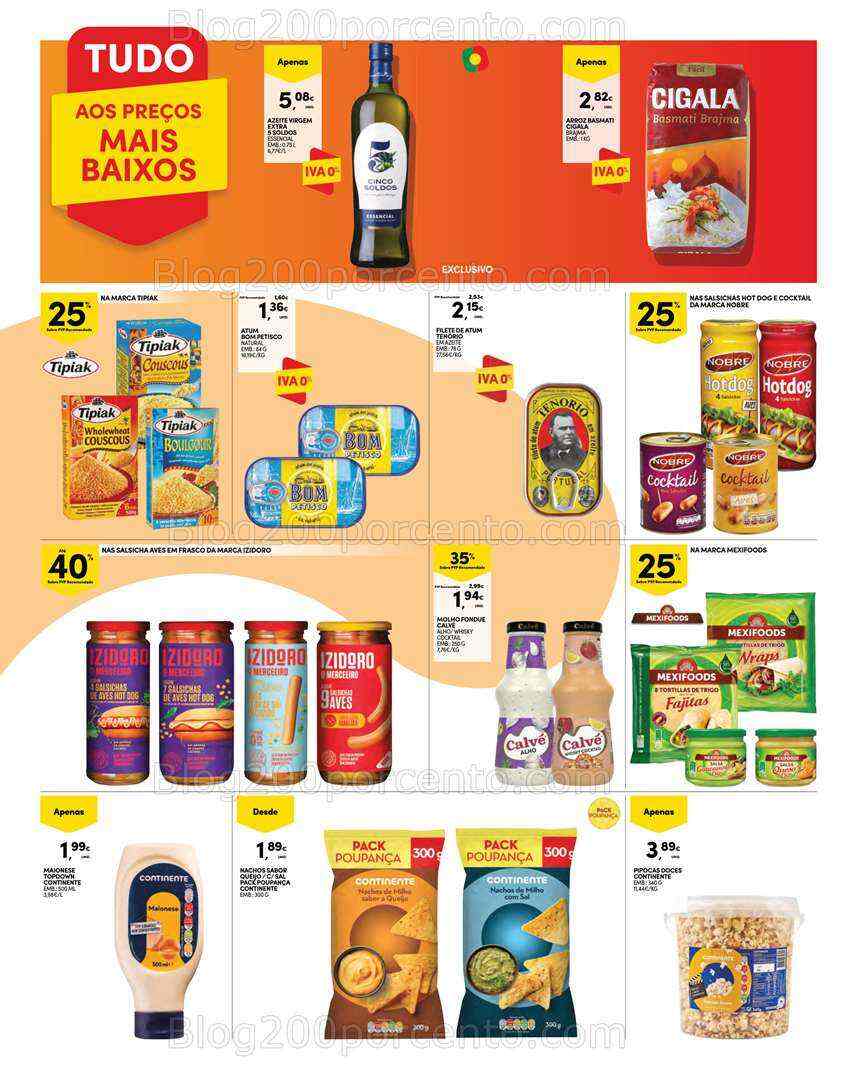 Antevisão Folheto CONTINENTE Madeira Promoções de 1 a 7 agosto