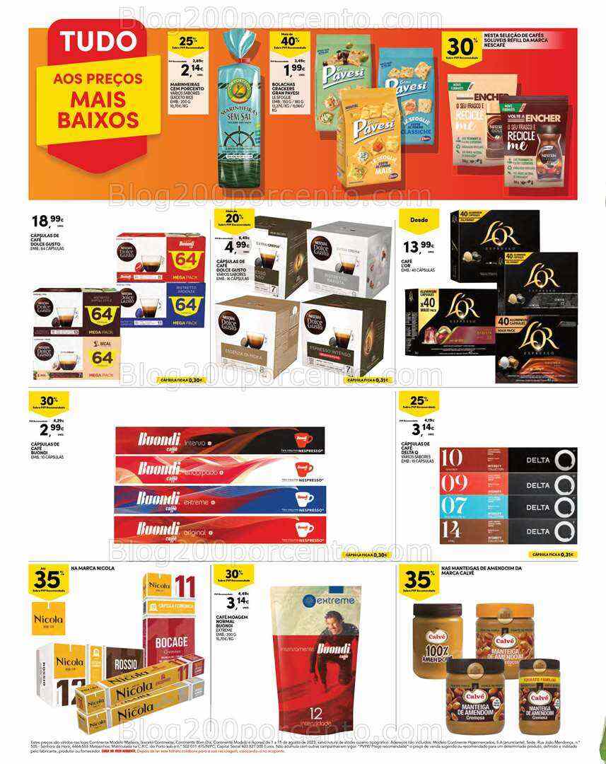 Antevisão Folheto CONTINENTE Madeira Promoções de 1 a 7 agosto