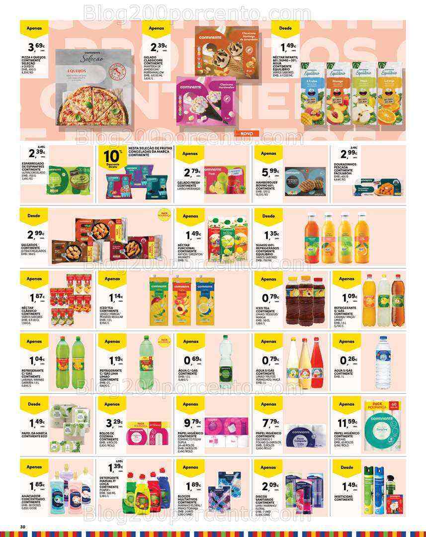 Antevisão Folheto CONTINENTE Madeira Promoções de 1 a 7 agosto