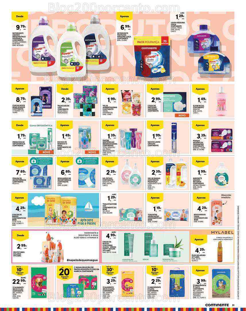 Antevisão Folheto CONTINENTE Madeira Promoções de 1 a 7 agosto