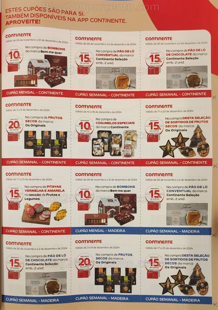 Antevisão Revista CONTINENTE Magazine Dezembro e Seus Vales de Desconto
