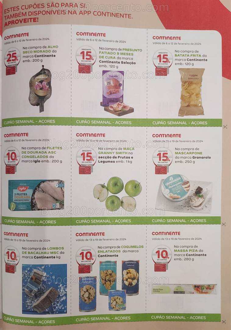 Antevisão Revista CONTINENTE Magazine Fevereiro e Seus Vales de Desconto