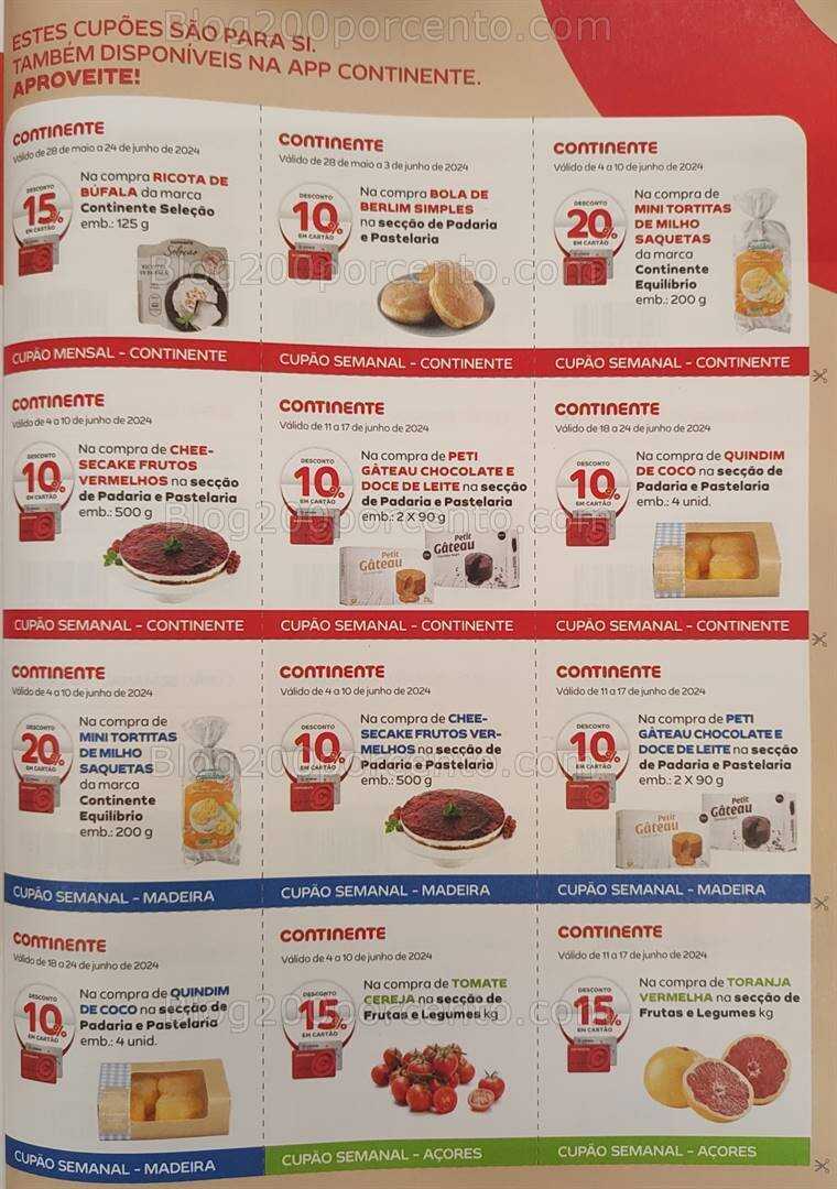 Antevisão Revista CONTINENTE Magazine Junho e Seus Vales de Desconto