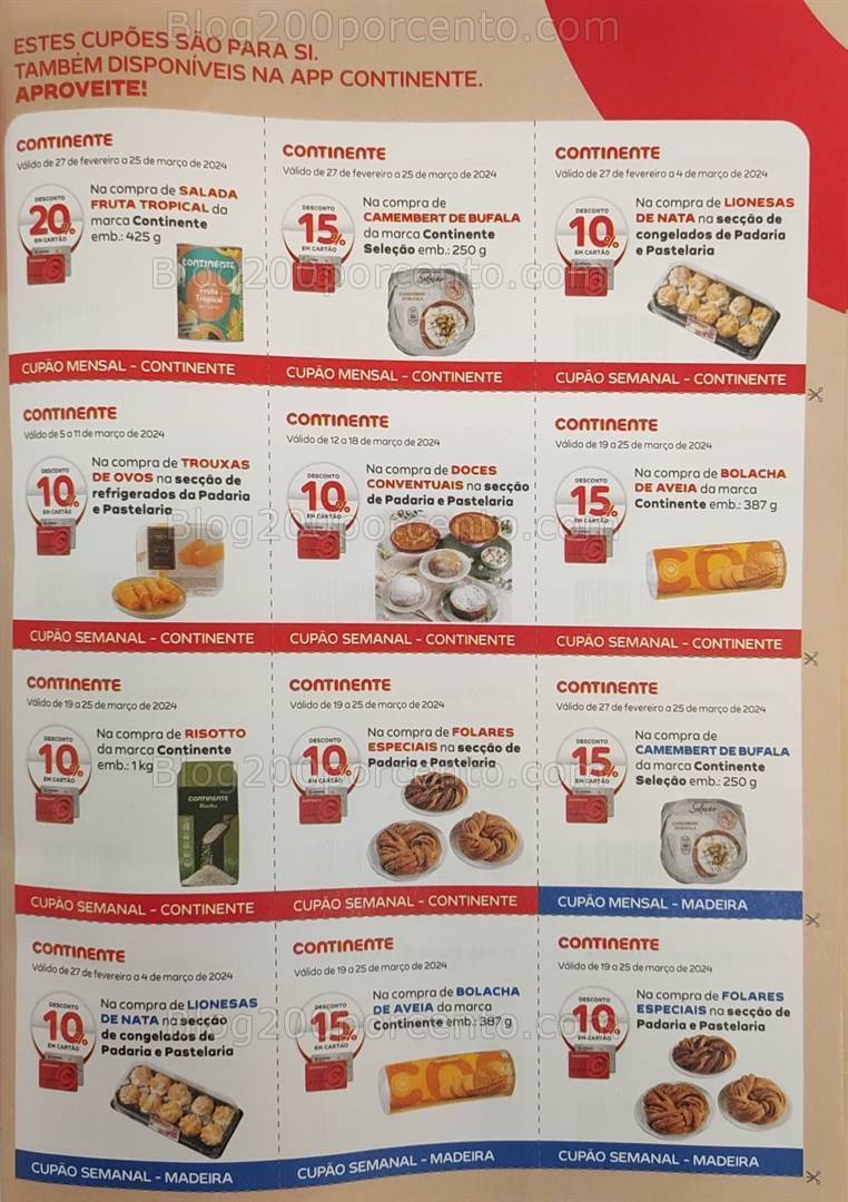 Antevisão Revista CONTINENTE Magazine Março e Seus Vales de Desconto