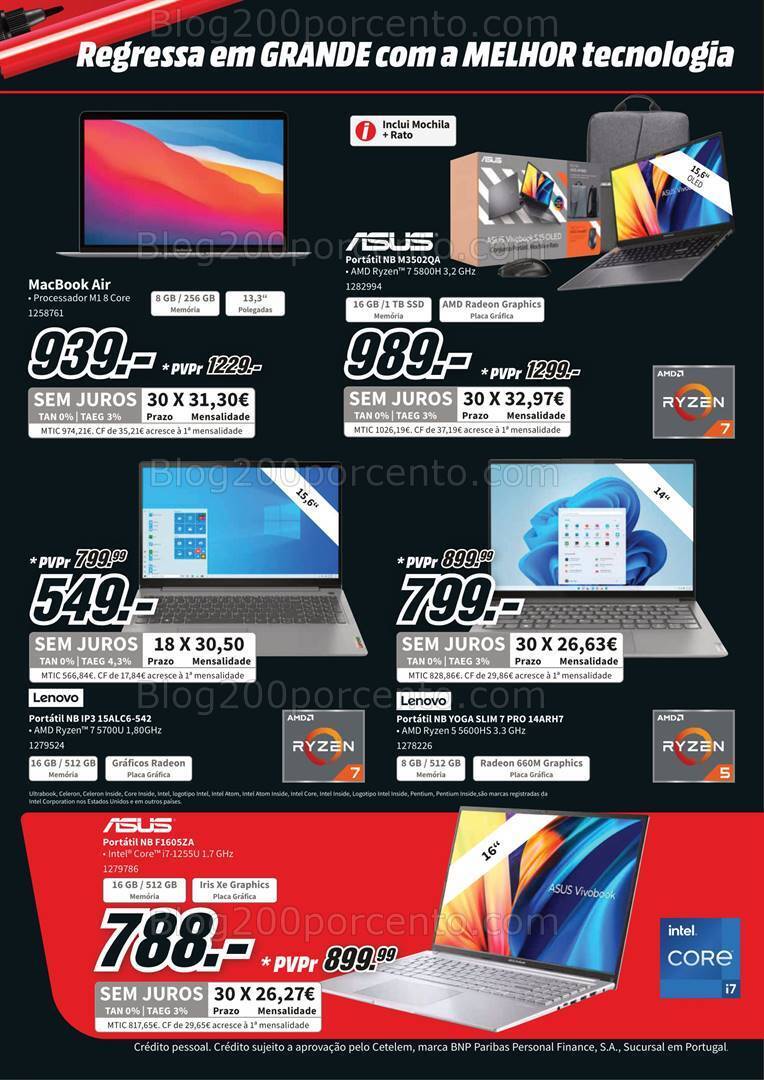 Antevisão Folheto MEDIA MARKT Promoções de 31 agosto a 6 setembro