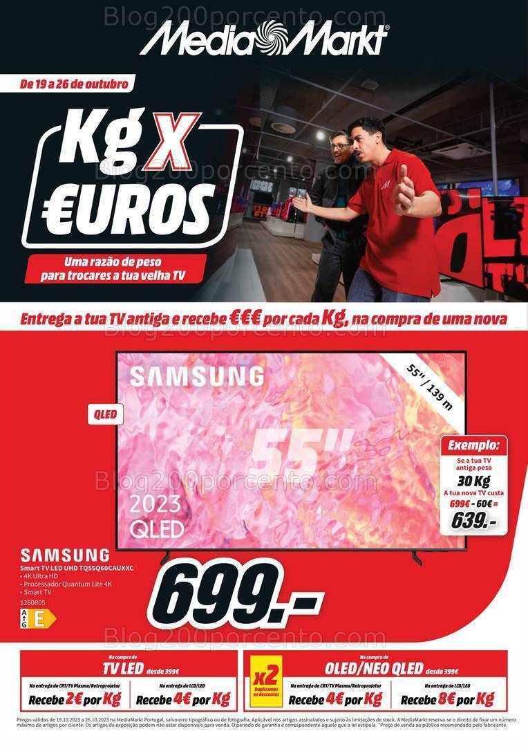 Antevisão Folheto MEDIAMARKT Promoções de 19 a 26 outubro