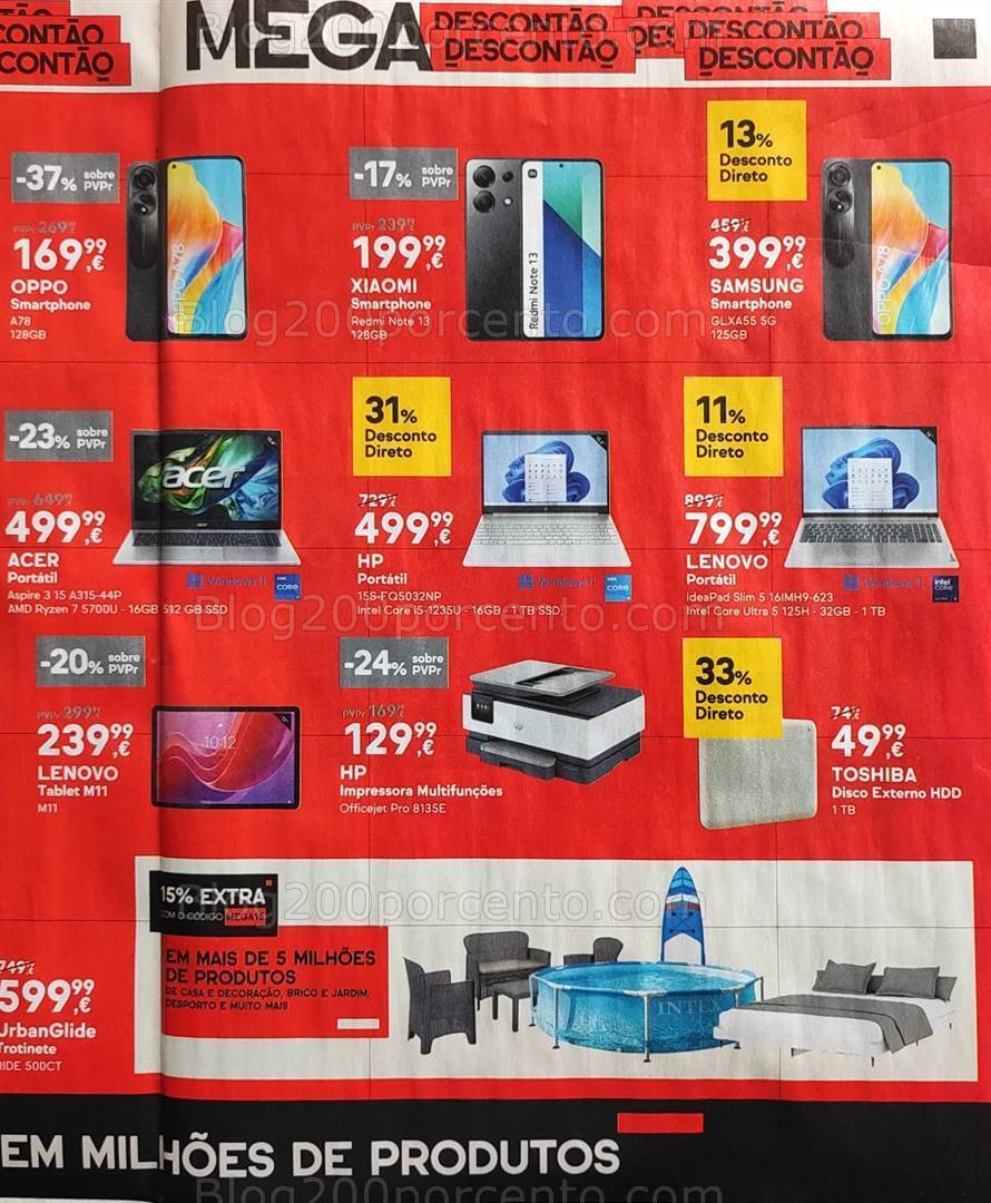 Antevisão Folheto WORTEN Mega Descontão Promoções de 27 junho a 1 julho