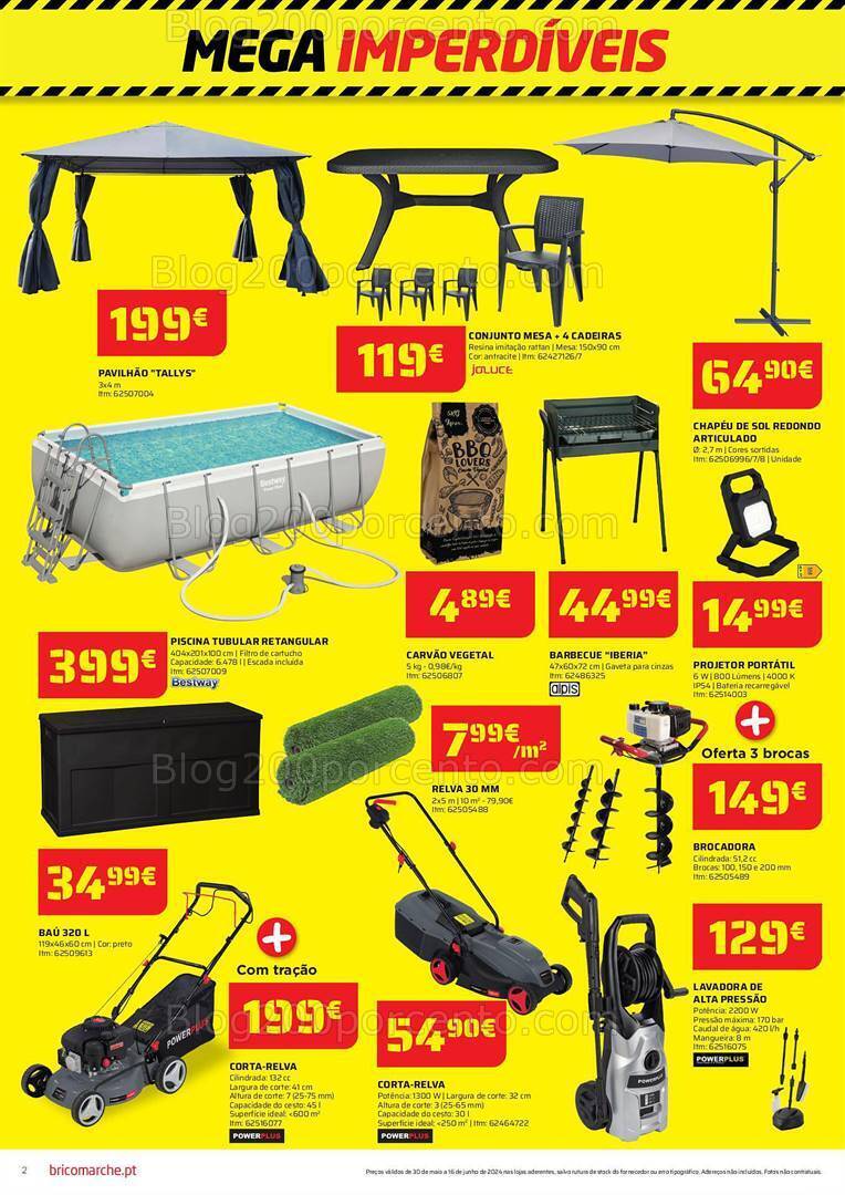 Antevisão Folheto BRICOMARCHÉ Promoções de 30 maio a 16 junho