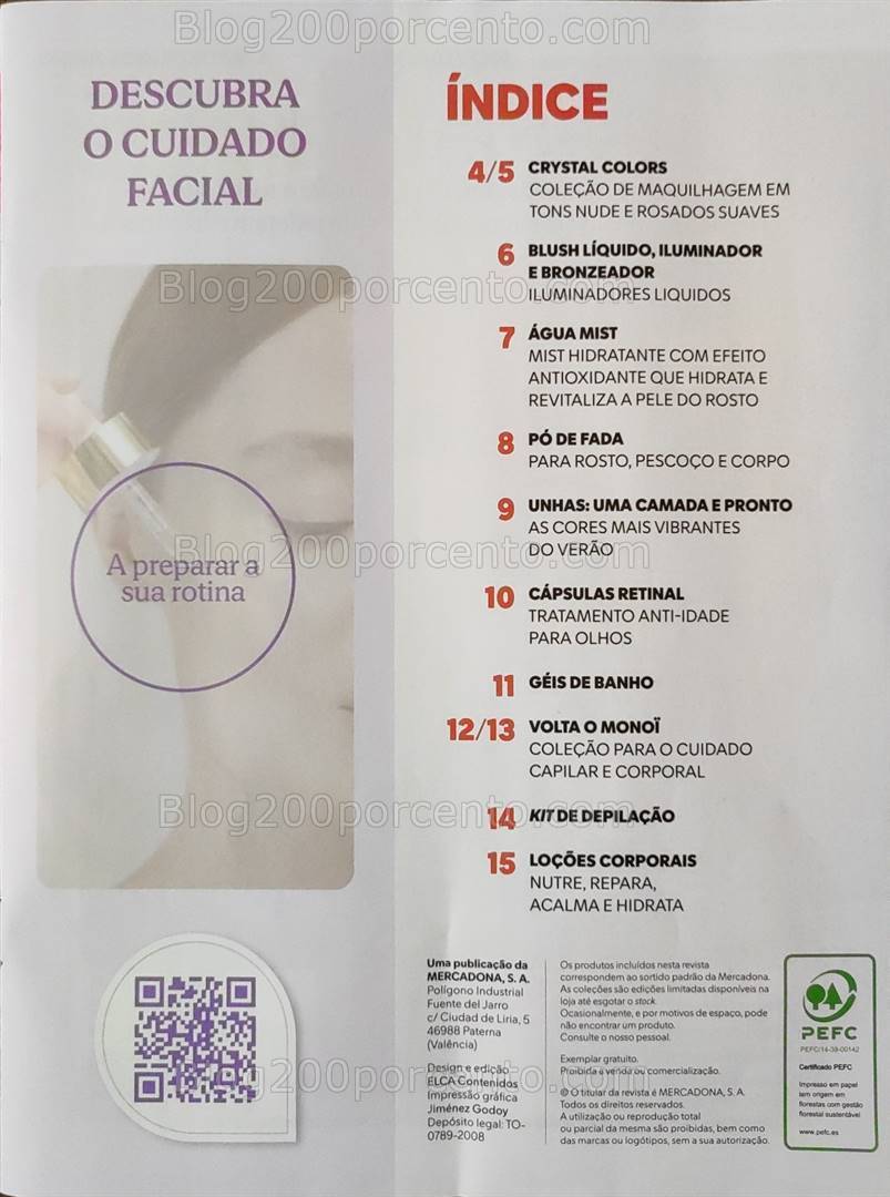 Antevisão Revista MERCADONA Perfumaria junho-julho 2024