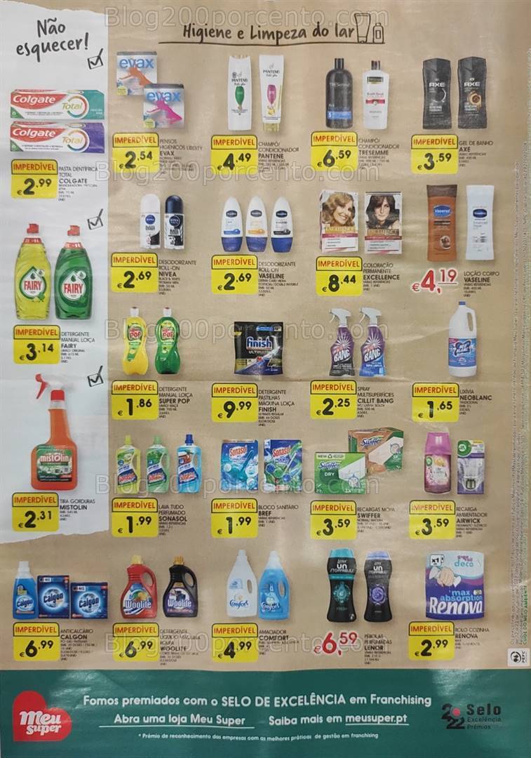Antevisão Folheto MEU SUPER Promoções de 12 a 23 outubro
