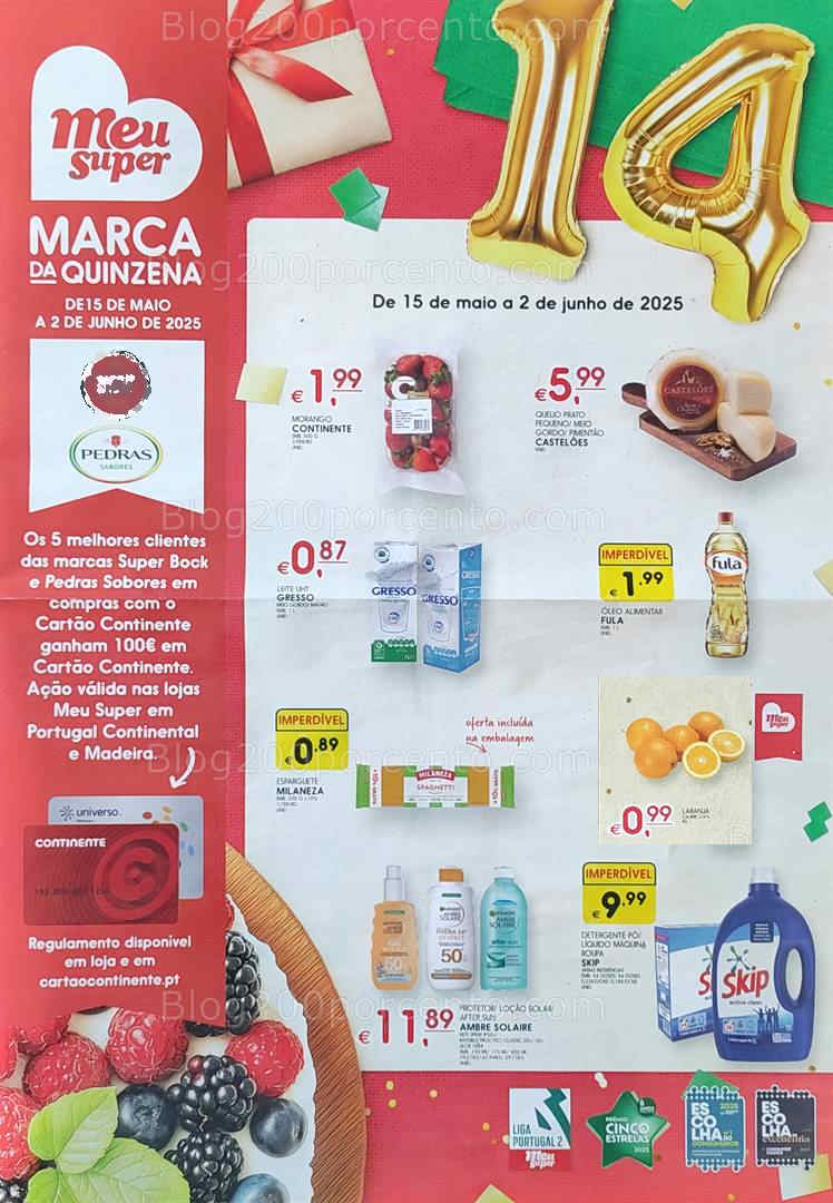 Antevisão Folheto MEU SUPER Promoções de 15 maio a 2 junho