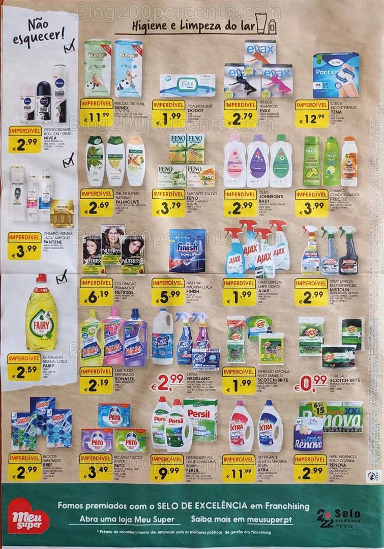 Antevisão Folheto MEU SUPER Promoções de 18 a 29 abril