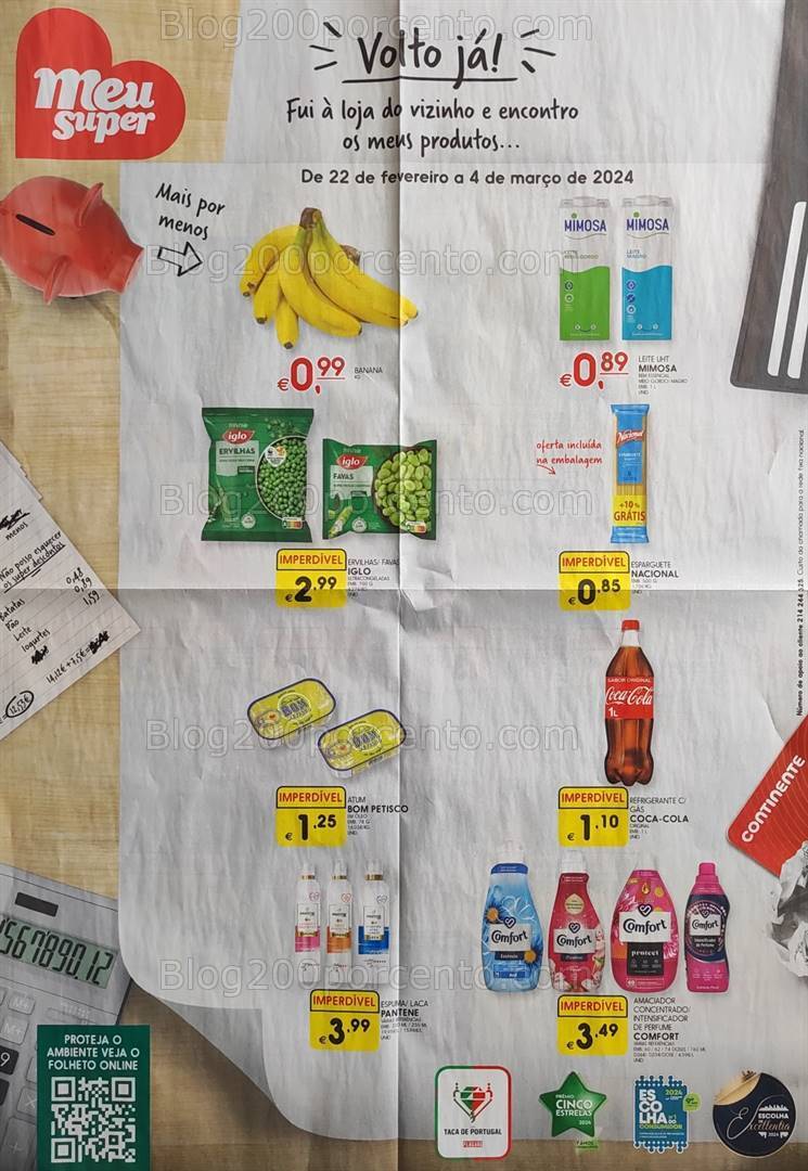 Antevisão Folheto MEU SUPER Promoções de 22 fevereiro a 4 março